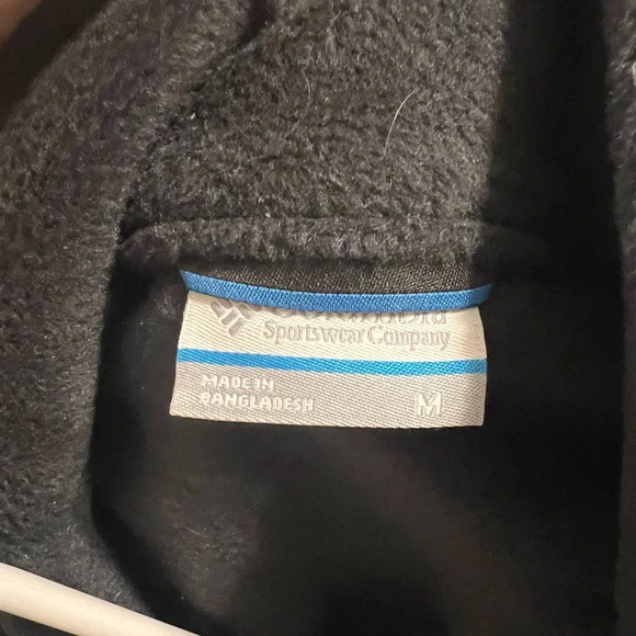 Columbia Charcoal Gray Fleece Zip Up Men’s Vest - Picture 3 of 9